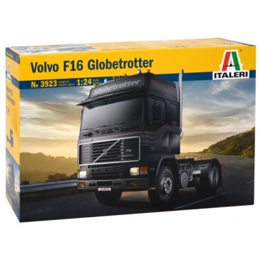 KIT PARA MONTAR ITALERI CAMINHÃO VOLVO F16 GLOBETROTTER 1/24 ITA 3923 3923S